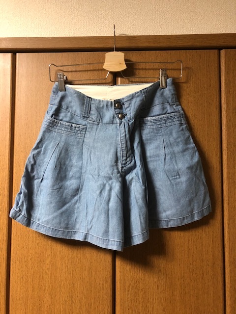 [ SHIPS ] Ships lady's short pants S indigo 