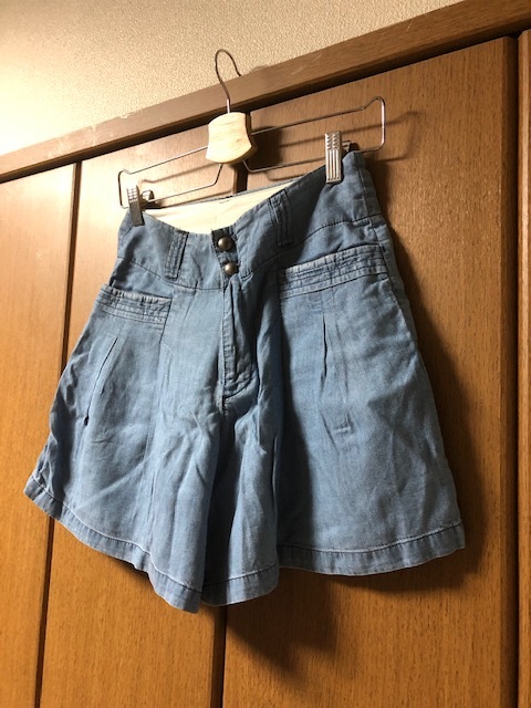 [ SHIPS ] Ships lady's short pants S indigo 