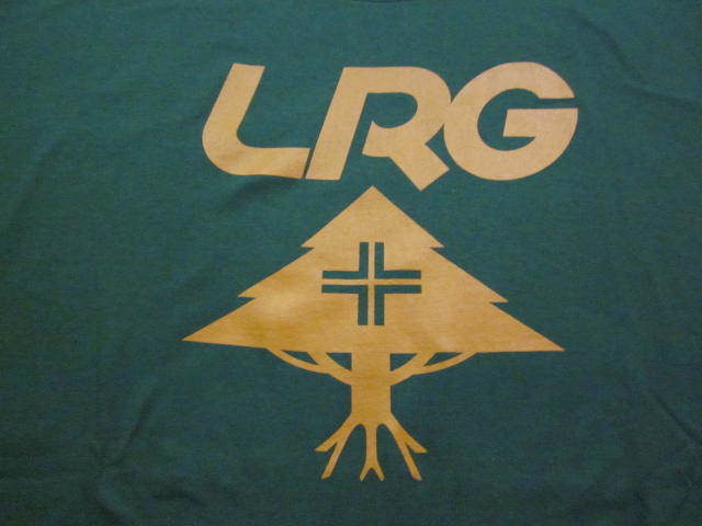 ☆新品☆LRG エルアールジー TEE【XL】緑_画像2