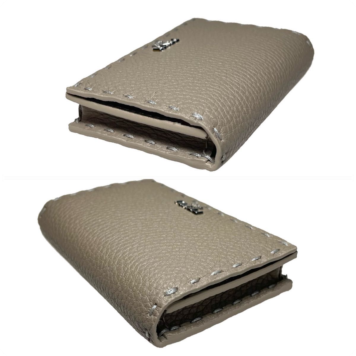 極美品 FENDI 名刺入れ カードケース グレージュ a668|Yahoo 極美品 FENDI 名刺入れ カードケース グレージュ a668|Yahoo