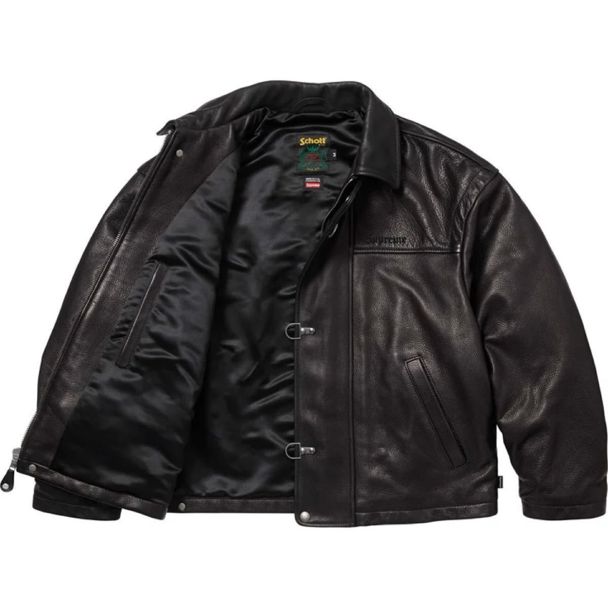 XL】Supreme/Schott Leather Clip Jacket|Yahoo!フリマ(旧 XL】Supreme/Schott Leather Clip Jacket|Yahoo!フリマ(旧