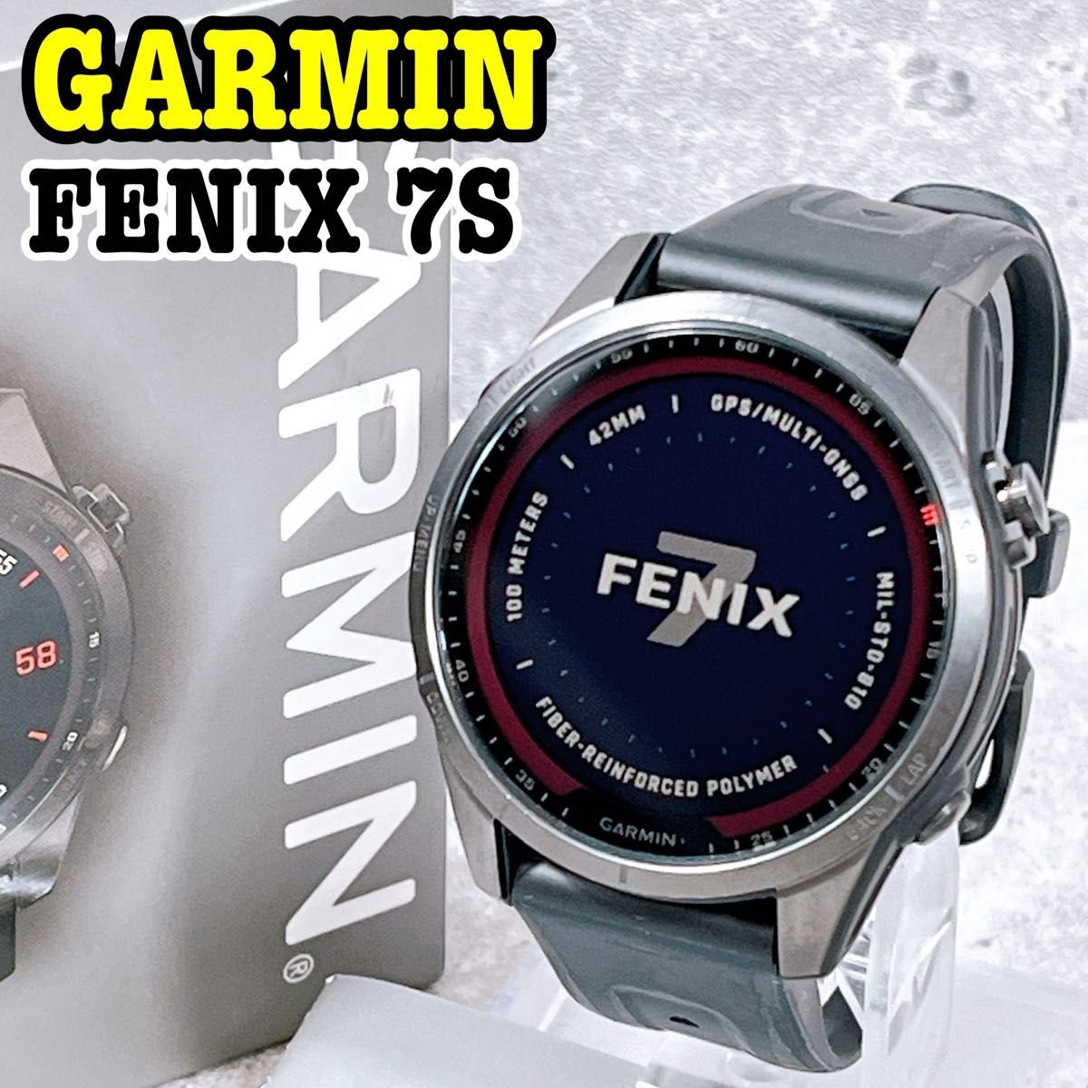 元箱あり GARMIN FENIX 7S スマートウォッチ 腕時計 ガーミン 元箱あり GARMIN FENIX 7S スマートウォッチ 腕時計 ガーミン