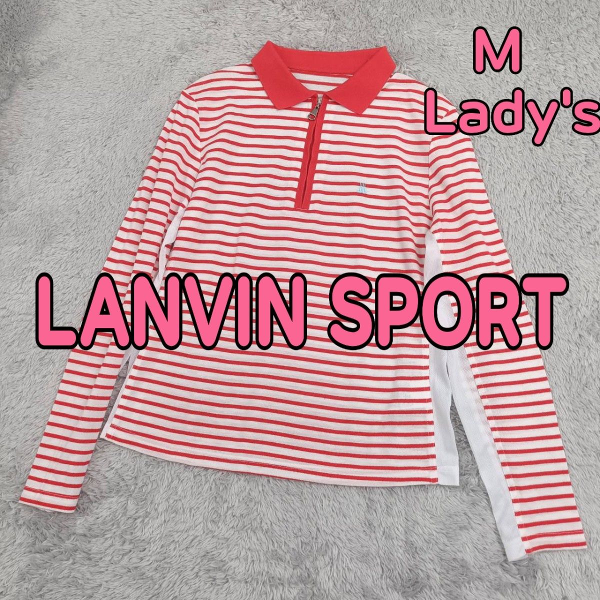 Lanvin sport ランバンスポール ゴルフ 春夏 ポロシャツ 長袖 Lanvin sport ランバンスポール ゴルフ 春夏 ポロシャツ 長袖