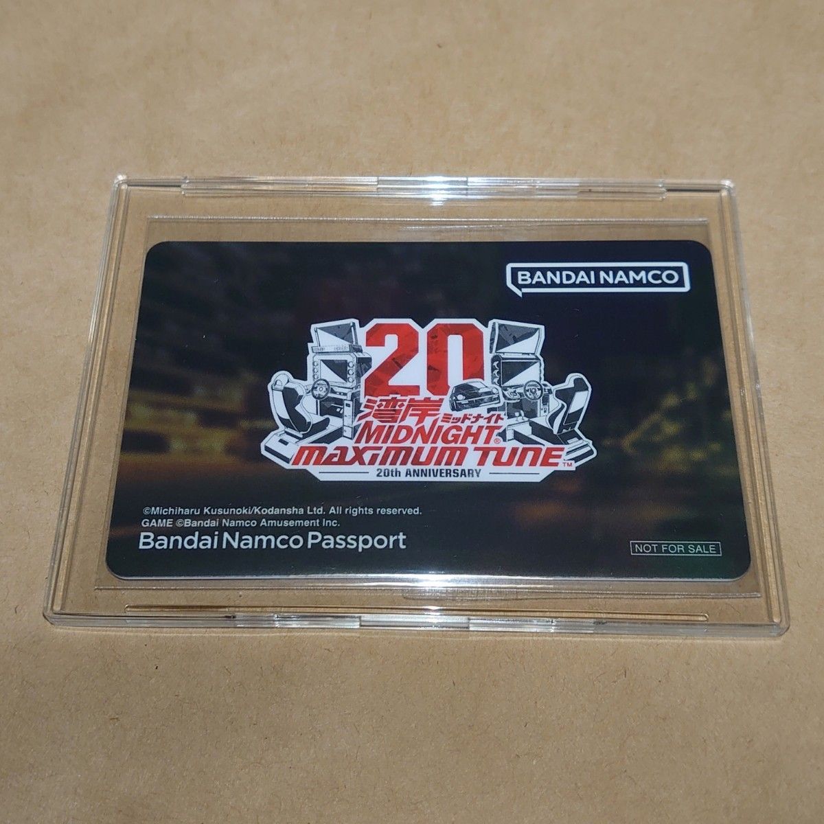 湾岸ミッドナイト 6RR PLUS 20周年記念 バナパスポートカード B 湾岸ミッドナイト 6RR PLUS 20周年記念 バナパスポートカード B