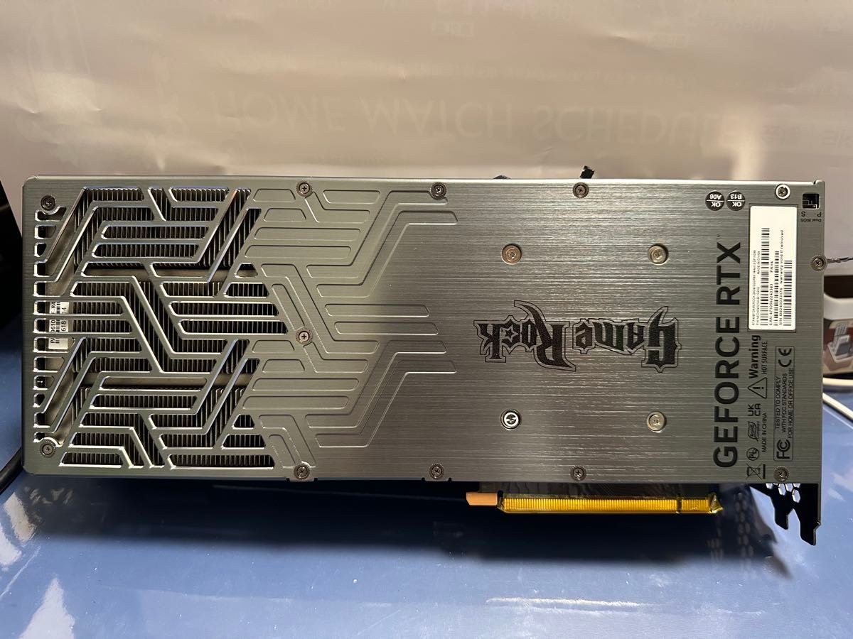 ジャンク品】PALIT GeForce RTX 4090(GPU・メモリなし ジャンク品】PALIT GeForce RTX 4090(GPU・メモリなし