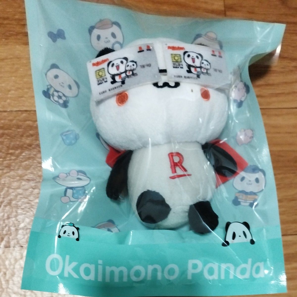 ぬいぐるみ お買いものパンダ (楽天カード/新デザイン版) パンダ ぬいぐるみ お買いものパンダ (楽天カード/新デザイン版) パンダ