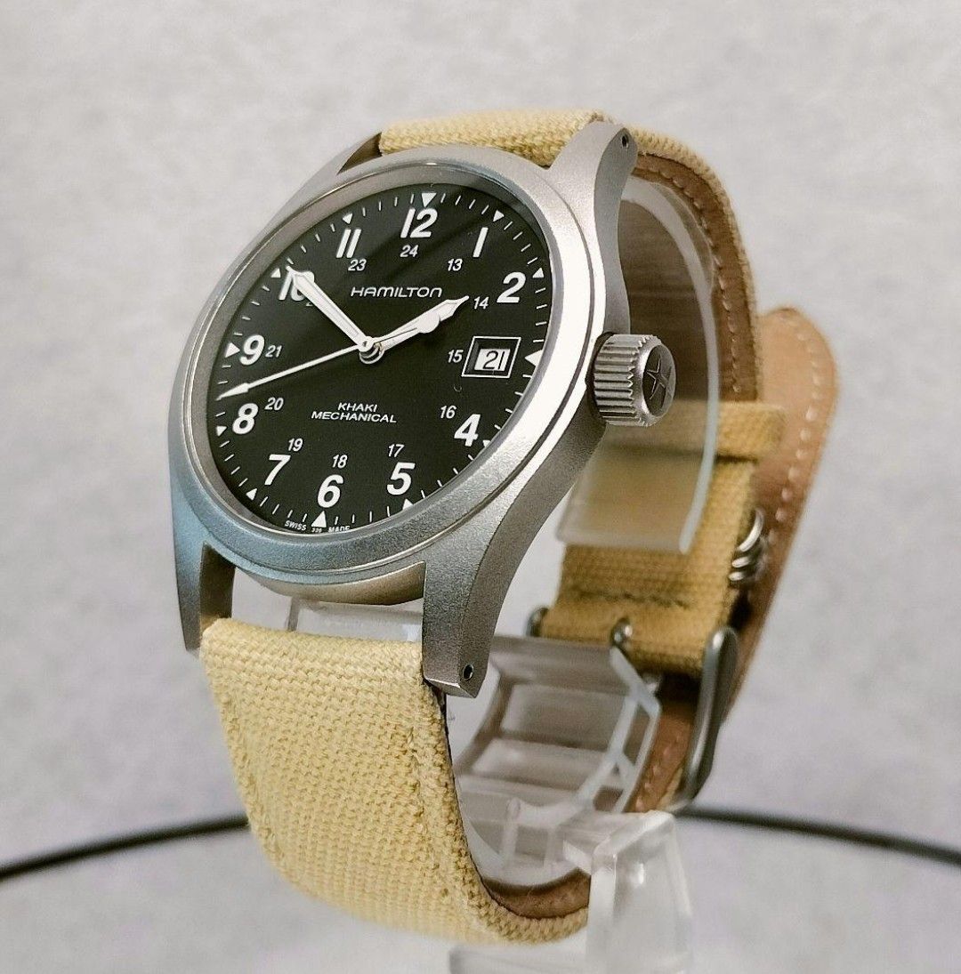 ハミルトン カーキ H694390 SS×革 手巻き|Yahoo!フリマ(旧 ハミルトン カーキ H694390 SS×革 手巻き|Yahoo!フリマ(旧