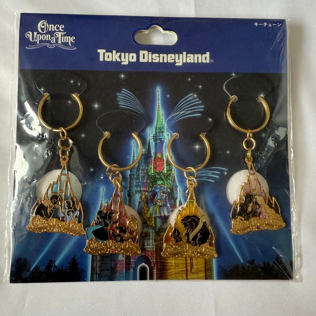 Once Upon a Time キーホルダー 4個セット 東京ディズニーランド Once Upon a Time キーホルダー 4個セット 東京ディズニーランド