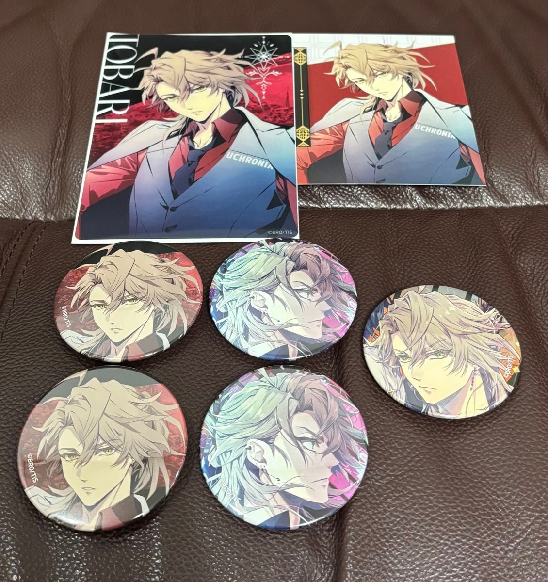 泡沫のユークロニア 1周年 帷 クリアカード 缶バッジ メッセージ 泡沫のユークロニア 1周年 帷 クリアカード 缶バッジ メッセージ