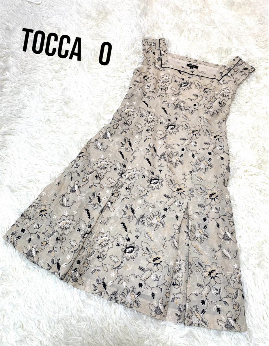 TOCCA トッカ 花柄 刺繍 ノースリーブワンピース|Yahoo!フリマ TOCCA トッカ 花柄 刺繍 ノースリーブワンピース|Yahoo!フリマ