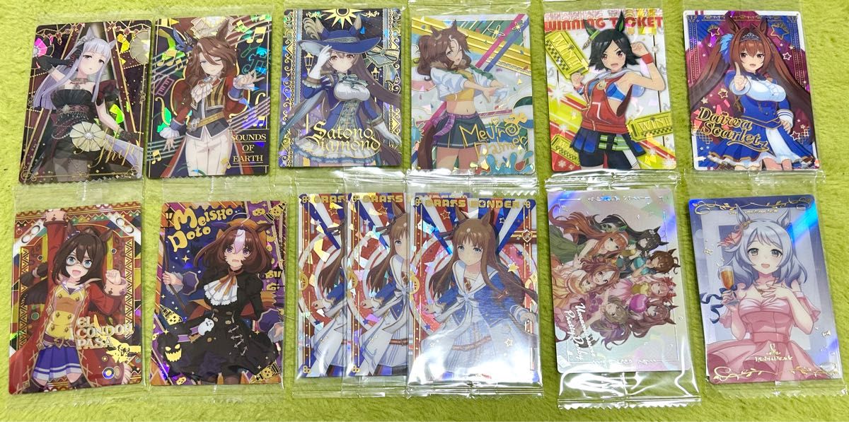 ウマ娘 ウエハース プリティーダービー ツインウエハース SR ウマ娘 ウエハース プリティーダービー ツインウエハース SR