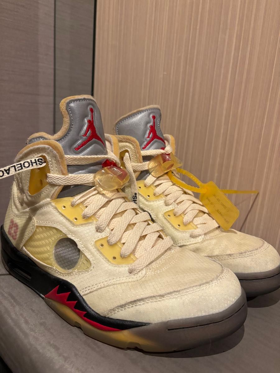 NIKE AIR JORDAN 5 RETRO SP オフホワイト Sail 25 5cm AJ5 Off NIKE AIR JORDAN 5 RETRO SP オフホワイト Sail 25 5cm AJ5 Off