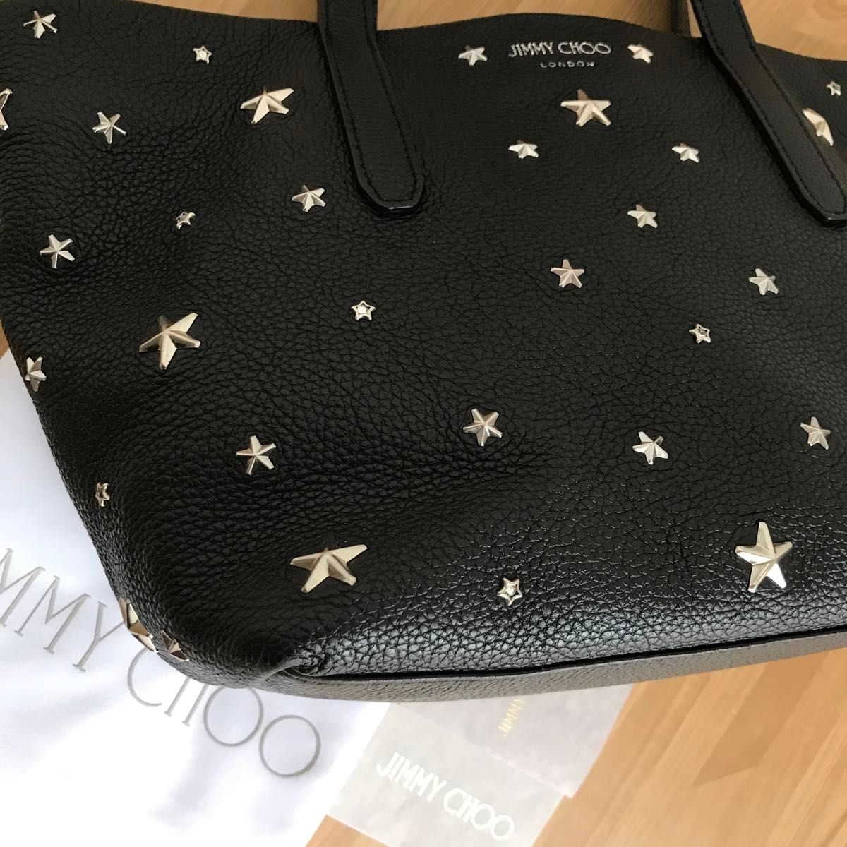 極美品 JIMMY CHOO ジミーチュウ トートバッグ ハンドバッグ 極美品 JIMMY CHOO ジミーチュウ トートバッグ ハンドバッグ