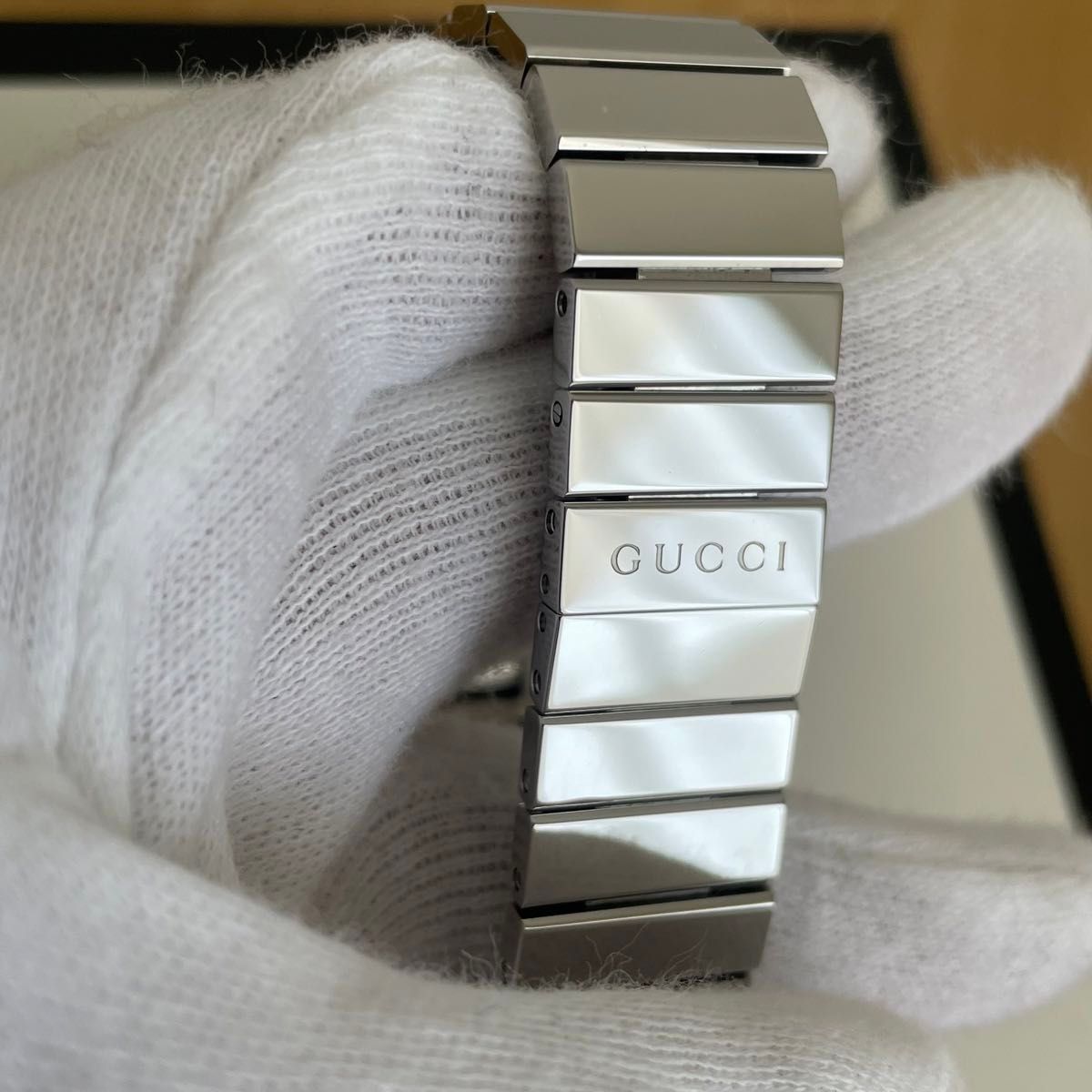 新品同様 極美品 GUCCI グッチ インターロッキング ダイヤ 新品同様 極美品 GUCCI グッチ インターロッキング ダイヤ