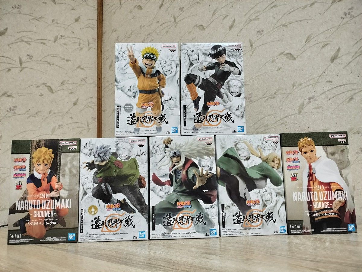 新品未開封】NARUTO 疾風伝 造形忍界大戦 5種 & TVアニメ20 新品未開封】NARUTO 疾風伝 造形忍界大戦 5種 & TVアニメ20