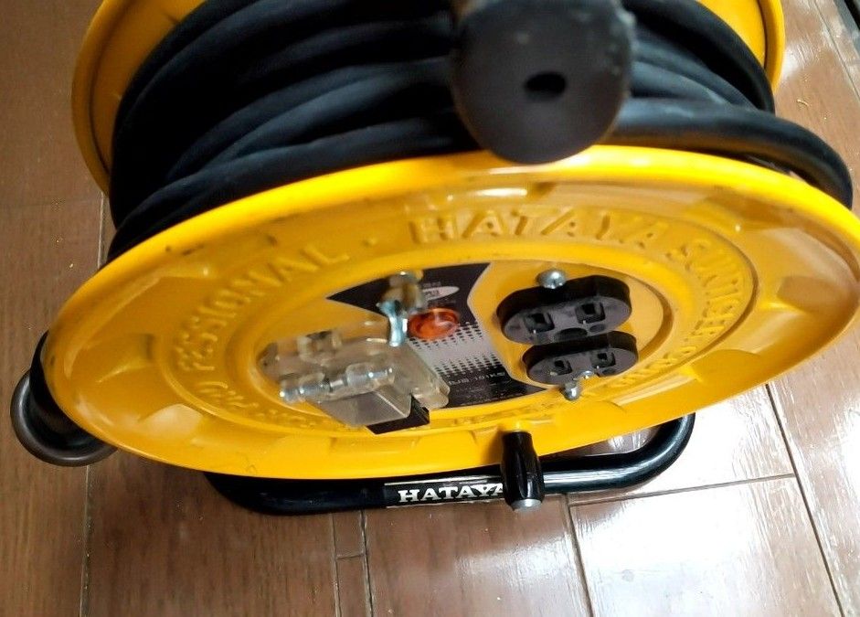 dk-001 HATAYA BJⅢ-101K ハタヤ 屋内用 電工ドラム コード dk-001 HATAYA BJⅢ-101K ハタヤ 屋内用 電工ドラム コード