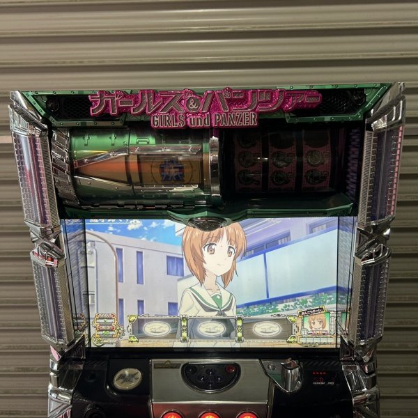 ガールズ&パンツァー パチスロ スロット 実機 コイン不要機 ガールズ&パンツァー パチスロ スロット 実機 コイン不要機