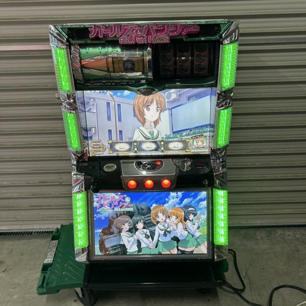 ガールズ&パンツァー パチスロ スロット 実機 コイン不要機 ガールズ&パンツァー パチスロ スロット 実機 コイン不要機