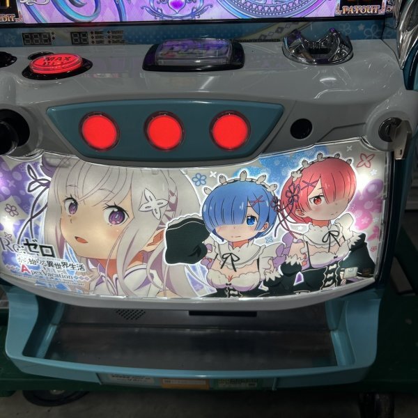 Re:ゼロから始める異世界生活 ApexV A6 パチスロ スロット 実機 Re:ゼロから始める異世界生活 ApexV A6 パチスロ スロット 実機