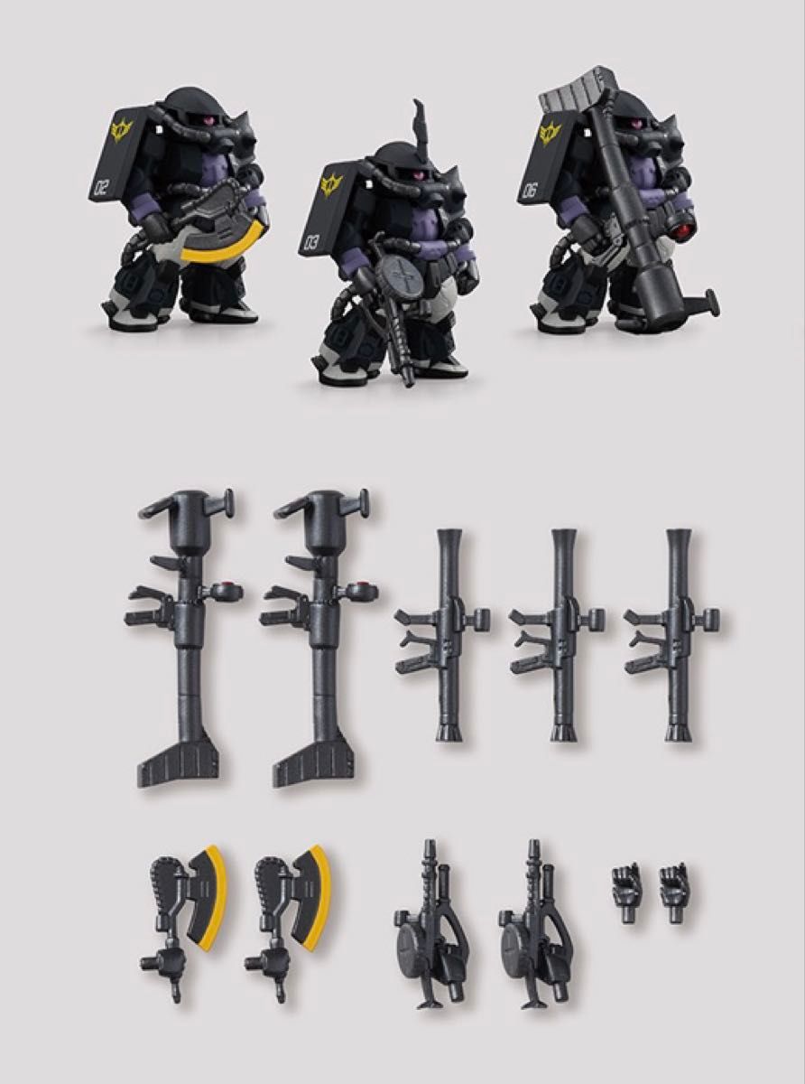 ガンダム コンバージ 高機動型ザクII(黒い三連星仕様) GUNDAM ガンダム コンバージ 高機動型ザクII(黒い三連星仕様) GUNDAM