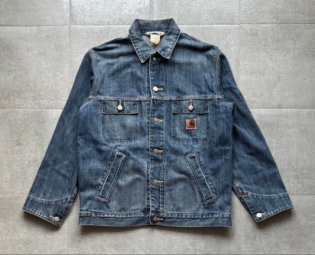 90s Carhartt カーハート デニムジャケット カバーオール M 90s Carhartt カーハート デニムジャケット カバーオール M