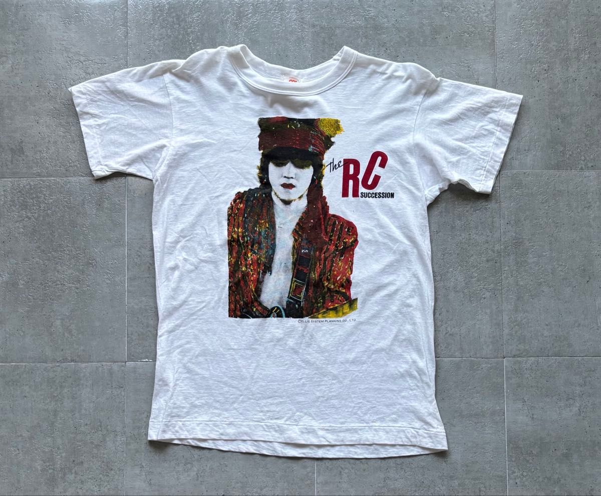 レア 90s RCサクセション Tシャツ シングルステッチ レア 90s RCサクセション Tシャツ シングルステッチ
