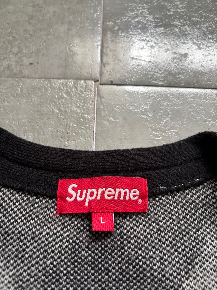 野村訓市着用モデル 18ss Supreme Brushed Argyle Cardigan 野村訓市着用モデル 18ss Supreme Brushed Argyle Cardigan