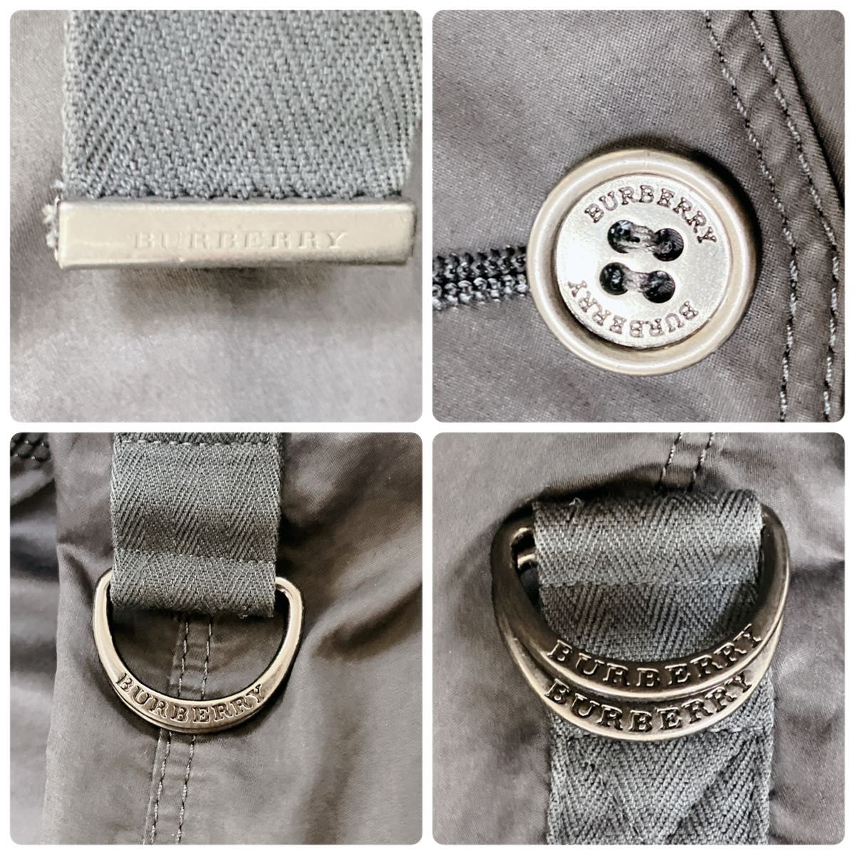 美品】バーバリー ロンドン 2way コットン ワンピース 美品】バーバリー ロンドン 2way コットン ワンピース