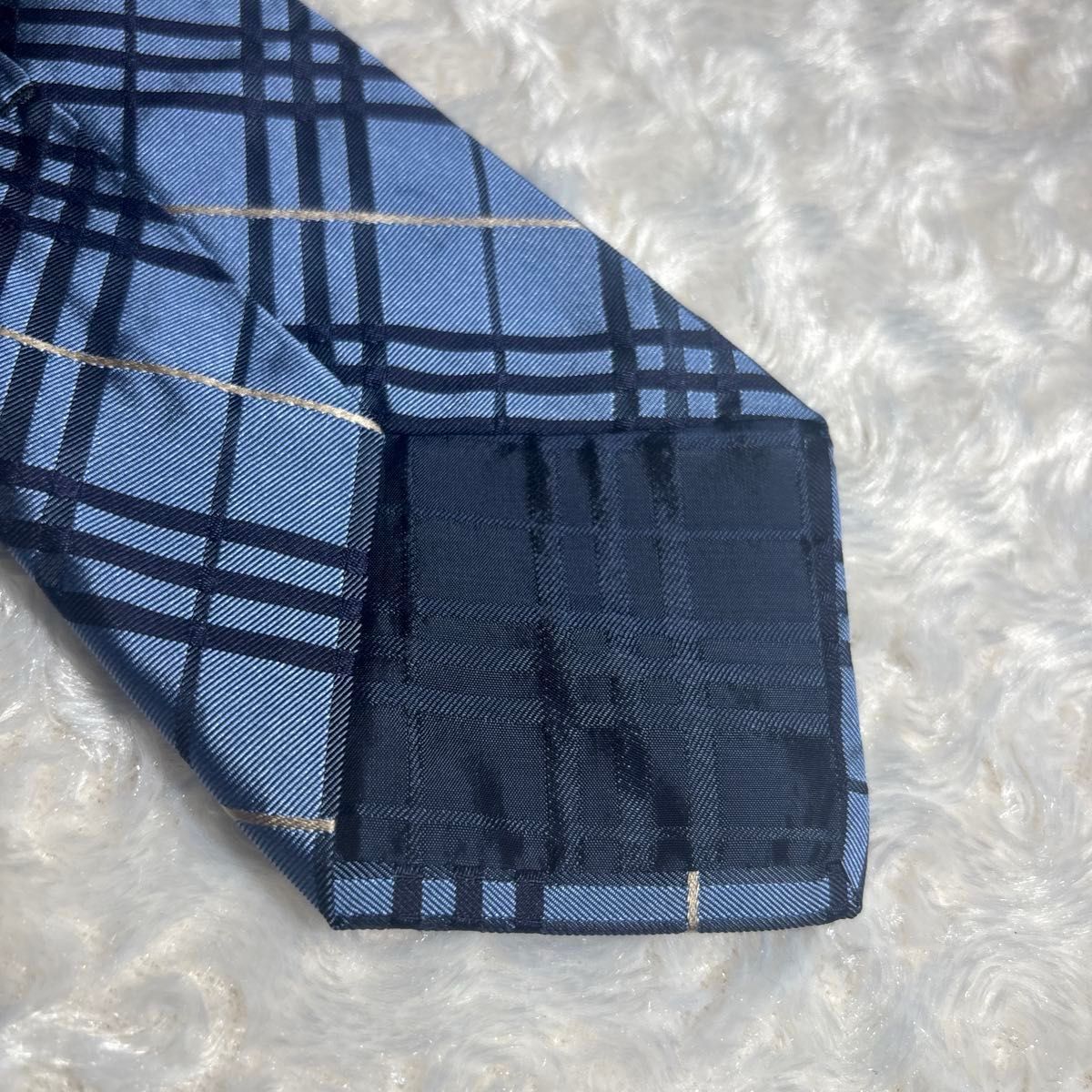 Burberry ノバチェックネクタイ ブルー BURBERRY シルク|Yahoo Burberry ノバチェックネクタイ ブルー BURBERRY シルク|Yahoo