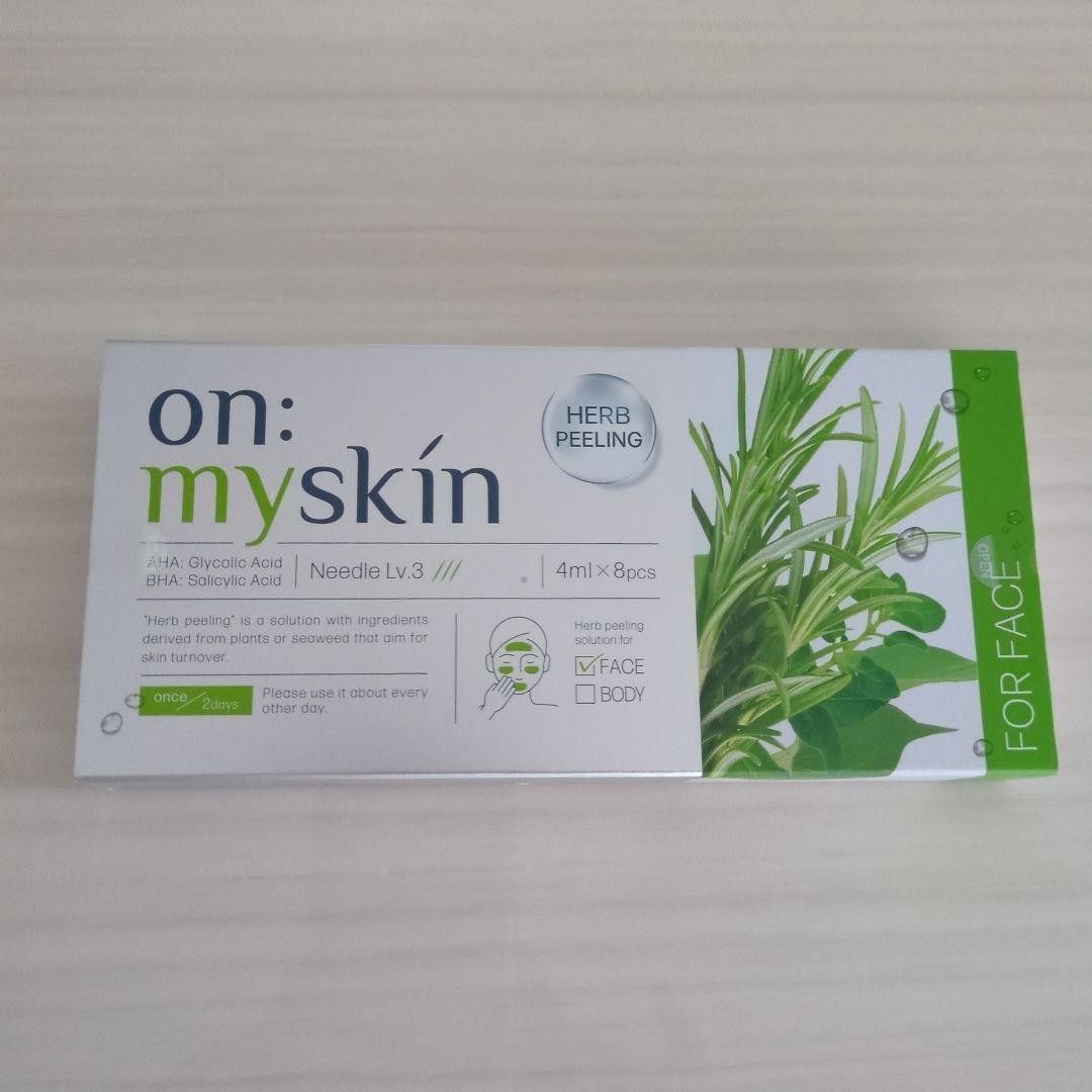 新品 未開封 オンマイスキン on myskin 顔用 ハーブピーリング 新品 未開封 オンマイスキン on myskin 顔用 ハーブピーリング