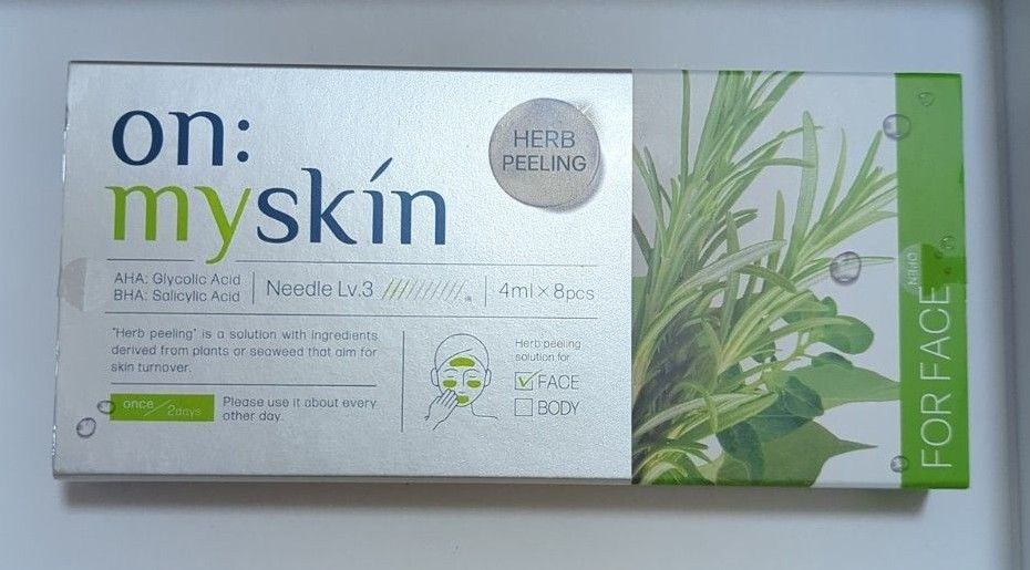新品 未開封 オンマイスキン on myskin 顔用 ハーブピーリング 新品 未開封 オンマイスキン on myskin 顔用 ハーブピーリング
