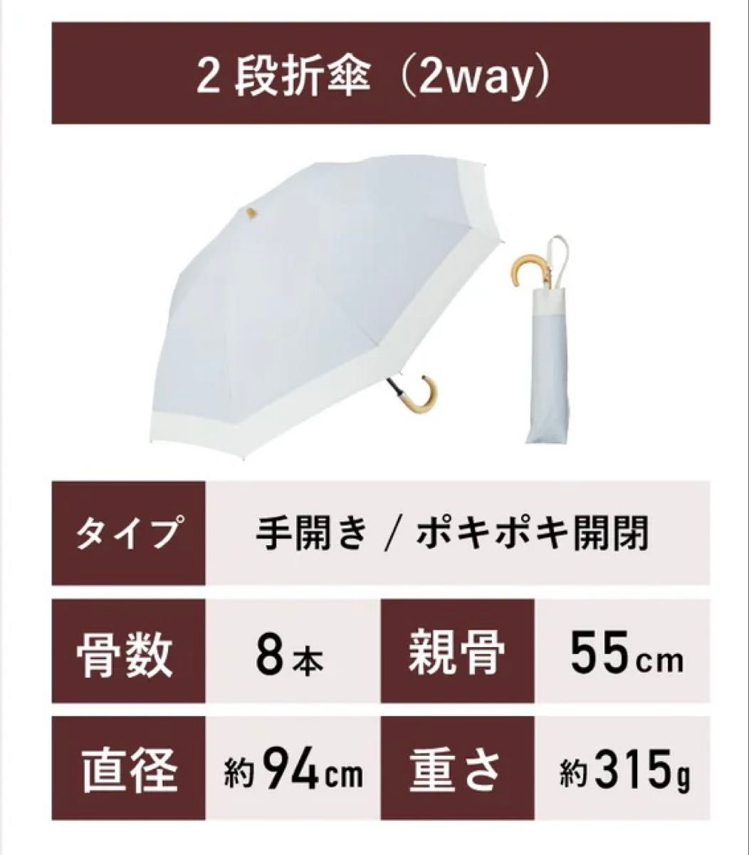 新品 cokage+ 折りたたみ日傘 water front 東レサマーシールド 新品 cokage+ 折りたたみ日傘 water front 東レサマーシールド