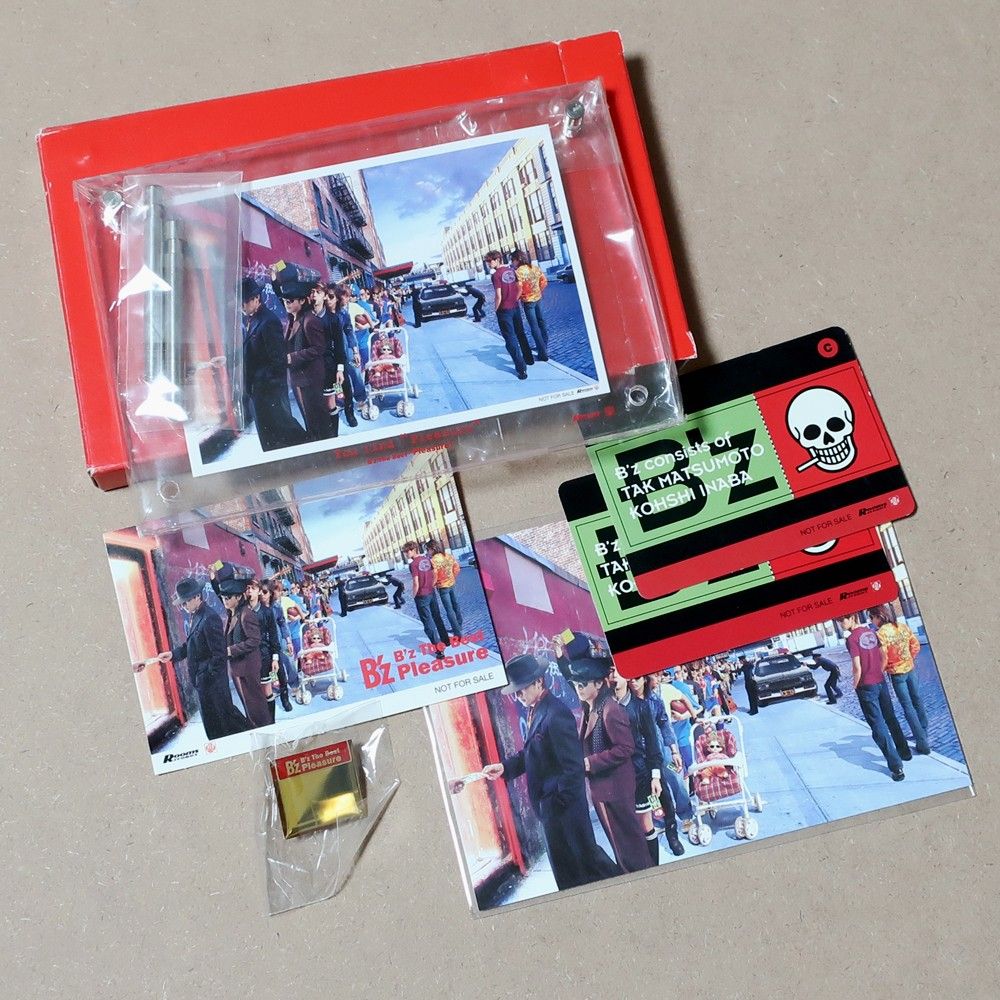 B'z The Best Pleasure 店頭購入特典 非売品抽選グッズ|Yahoo B'z The Best Pleasure 店頭購入特典 非売品抽選グッズ|Yahoo