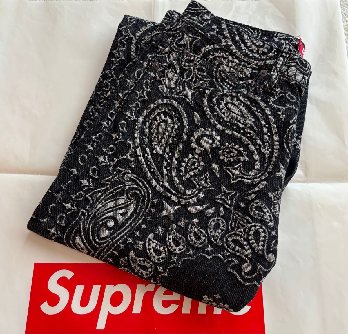 Supreme Bandana Jacquard Baggy Jean シュプリーム バンダナ Supreme Bandana Jacquard Baggy Jean シュプリーム バンダナ