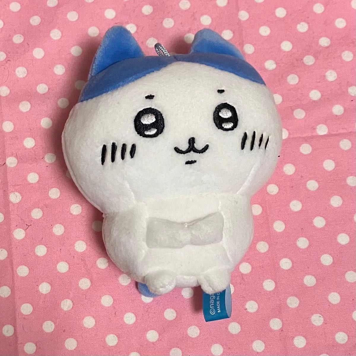 ちいかわ ハチワレ 持ちます マスコット ボールチェーンなし ちいかわ ハチワレ 持ちます マスコット ボールチェーンなし