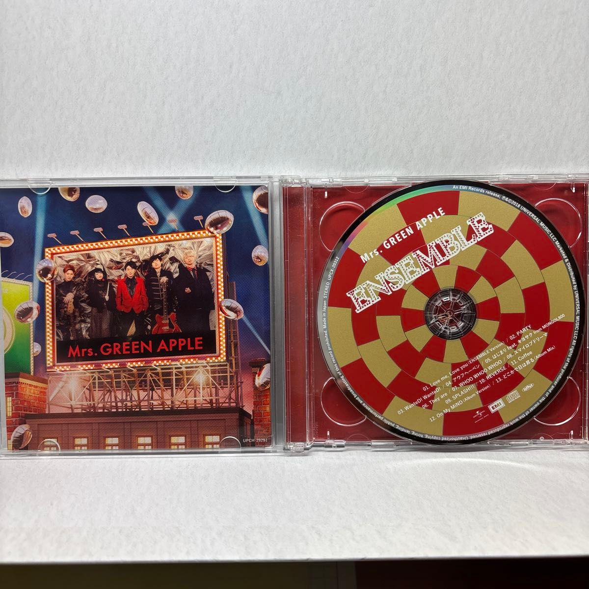 Mrs GREEN APPLE アルバム ENSEMBLE 初回盤 CD DVD|Yahoo Mrs GREEN APPLE アルバム ENSEMBLE 初回盤 CD DVD|Yahoo