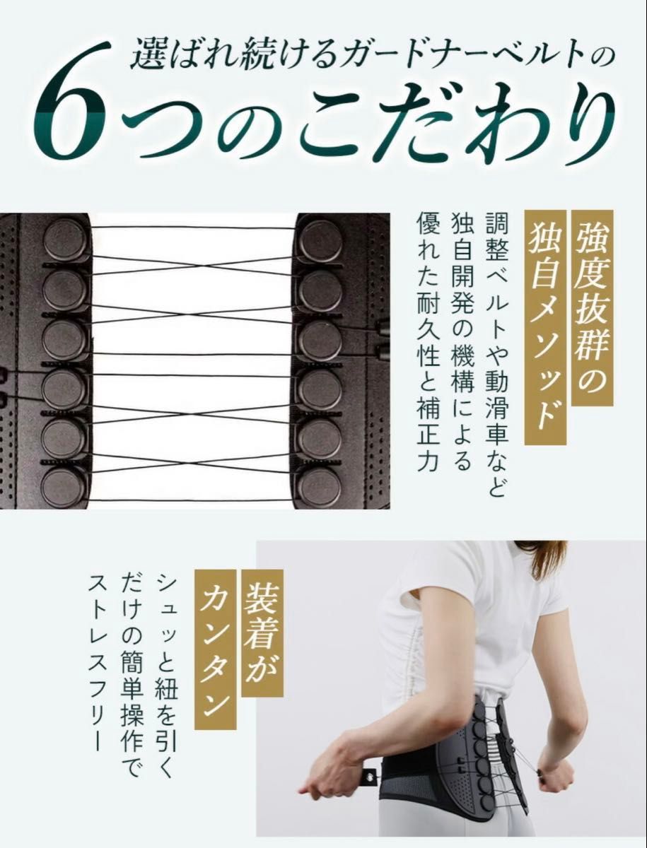 正規品】GUARDNER ガードナーベルト Mサイズ 腰痛ベルト ポスト 正規品】GUARDNER ガードナーベルト Mサイズ 腰痛ベルト ポスト