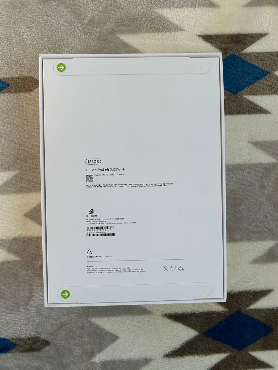 APPLE iPad Air 11インチ M3 Wi-Fi 128GB 2025年春モデル MC9Y4J APPLE iPad Air 11インチ M3 Wi-Fi 128GB 2025年春モデル MC9Y4J