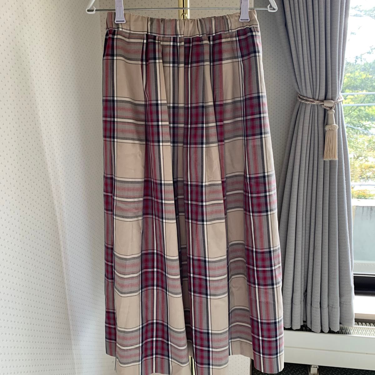 SHIPS シップス チェック柄スカート プリーツスカート チェック SHIPS シップス チェック柄スカート プリーツスカート チェック