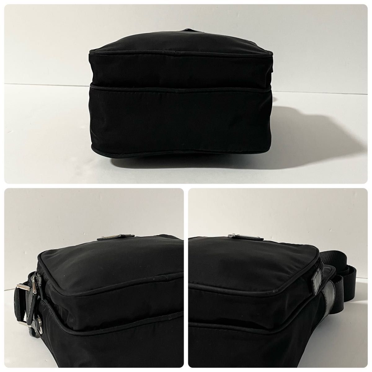 極美品】PRADA プラダ アマゾン型 ショルダーバッグ ナイロン 極美品】PRADA プラダ アマゾン型 ショルダーバッグ ナイロン