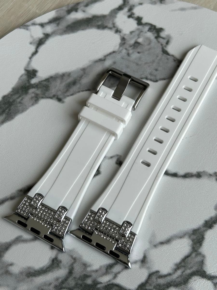 白キラ Apple Watch AppleWatch アップルウォッチ ベルト バンド 白キラ Apple Watch AppleWatch アップルウォッチ ベルト バンド