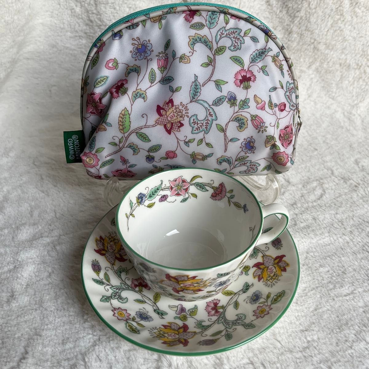 MINTON カップ& ソーサーとポーチセット|Yahoo!フリマ(旧 MINTON カップ& ソーサーとポーチセット|Yahoo!フリマ(旧