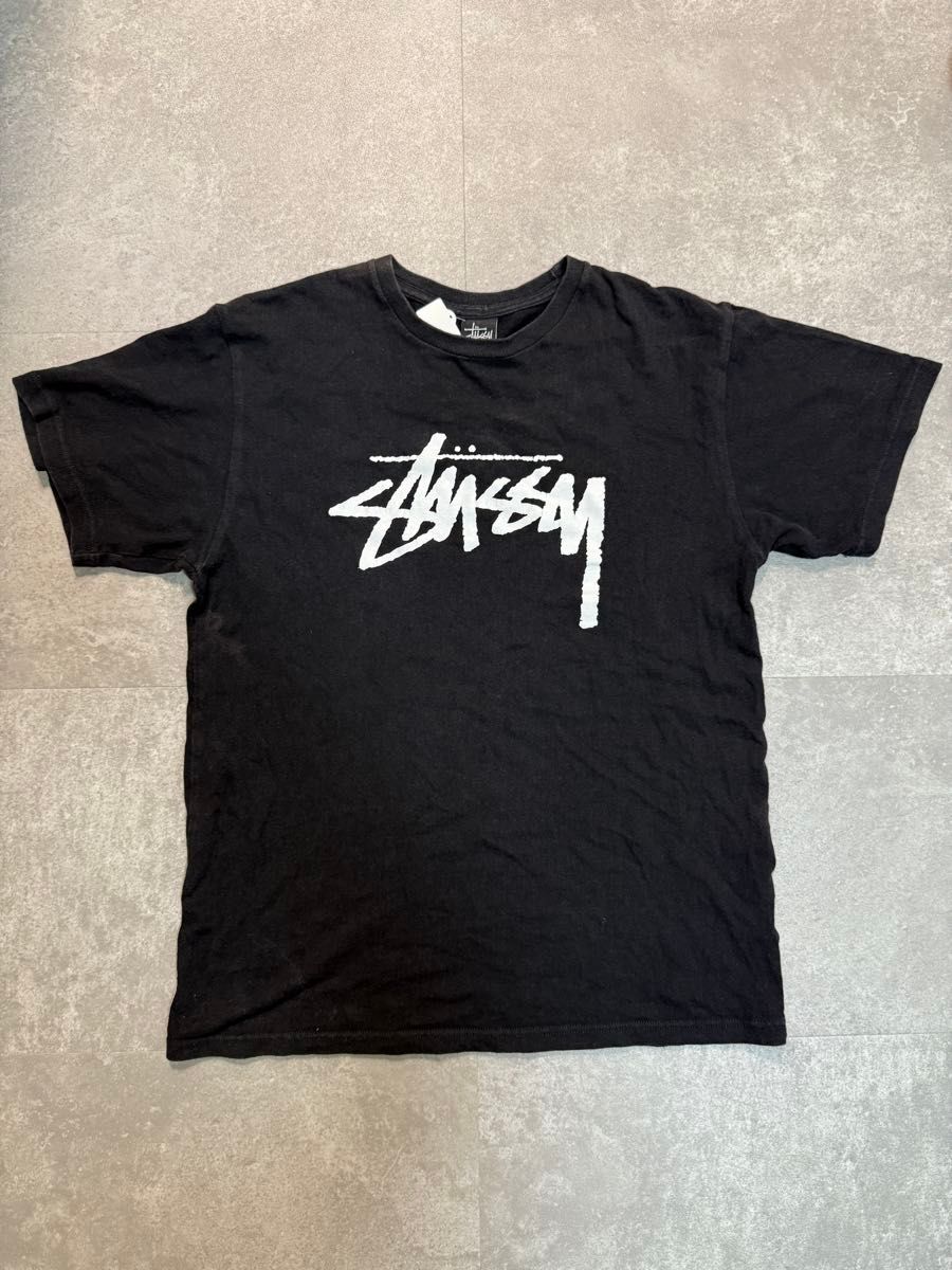 stussy ステューシー Tシャツ メキシコ製 フロントロゴ Mサイズ stussy ステューシー Tシャツ メキシコ製 フロントロゴ Mサイズ