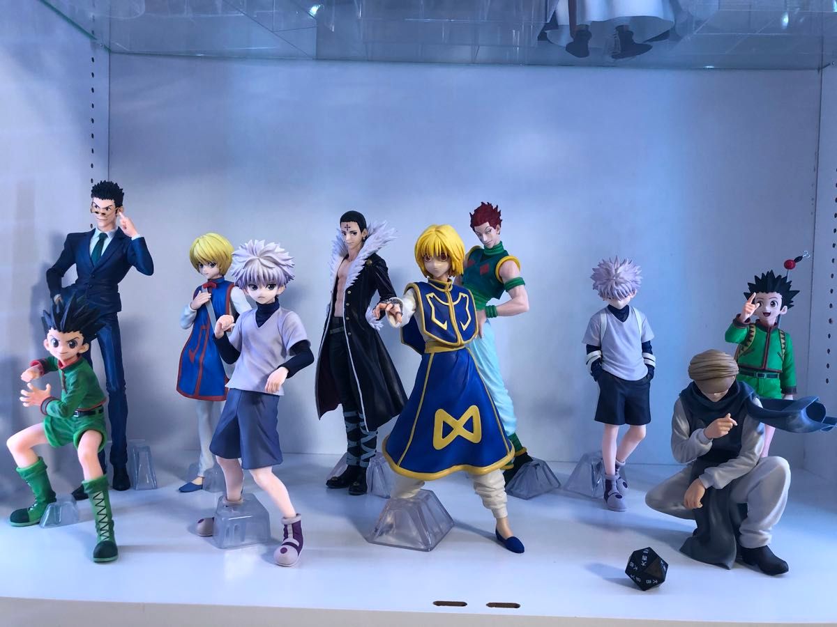 開封品】一番くじHUNTER×HUNTER フィギュア10個セット&リスキー 開封品】一番くじHUNTER×HUNTER フィギュア10個セット&リスキー