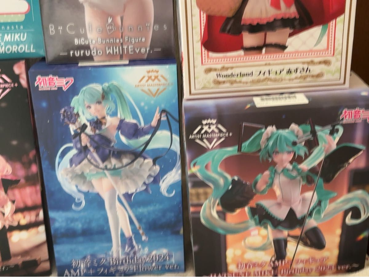 初音ミク フィギュアセット 15個 birthday 桜ミク シナモロール 初音ミク フィギュアセット 15個 birthday 桜ミク シナモロール