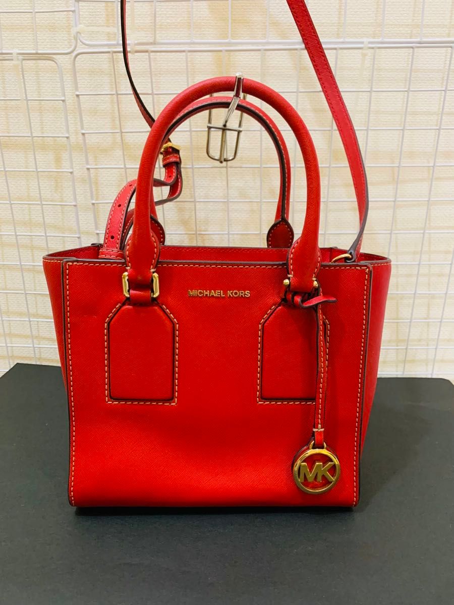美品】 MICHAEL KORS マイケルコース 2way ハンドバッグ 美品】 MICHAEL KORS マイケルコース 2way ハンドバッグ