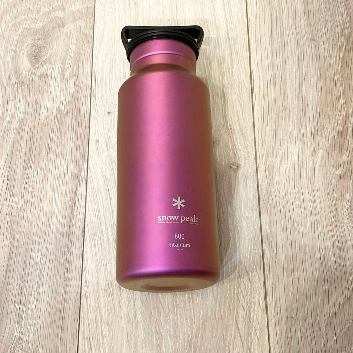 廃盤 snow peak オーロラボトル800 ピンク チタン 800ml 廃盤 snow peak オーロラボトル800 ピンク チタン 800ml