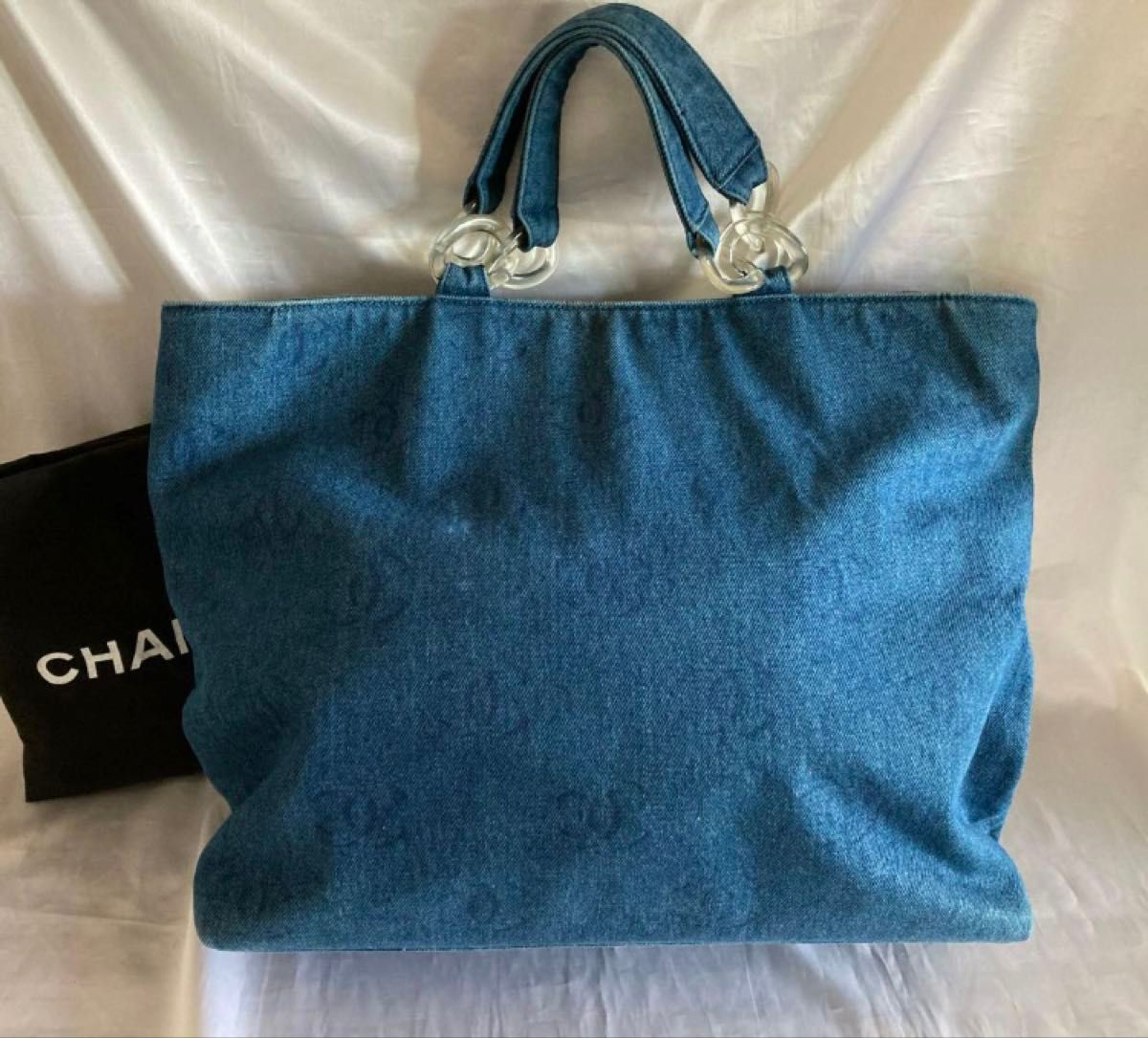 シャネルCHANEL 格安大人気デニムトート プラチェーン ココ シャネルCHANEL 格安大人気デニムトート プラチェーン ココ