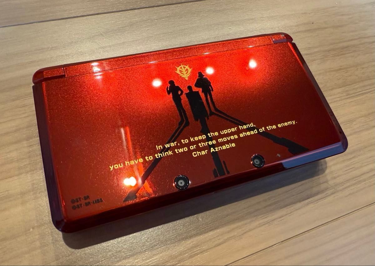 ニンテンドー3DS SDガンダム シャア専用 本体 Nintendo 3DS ニンテンドー3DS SDガンダム シャア専用 本体 Nintendo 3DS