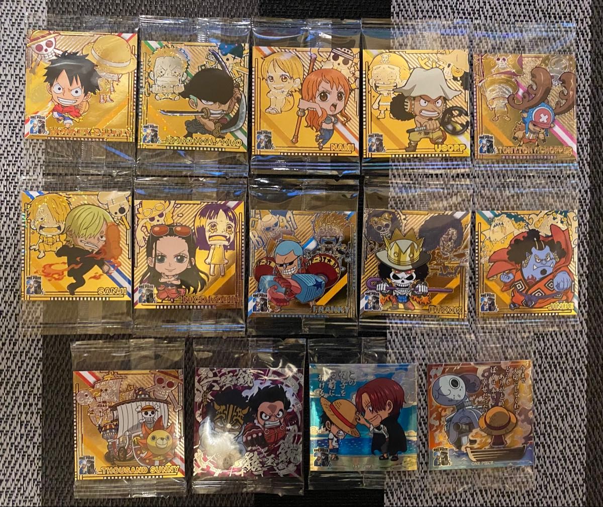 ワンピース ONE PIECE 大海賊シールウエハースLOG 9 全40種